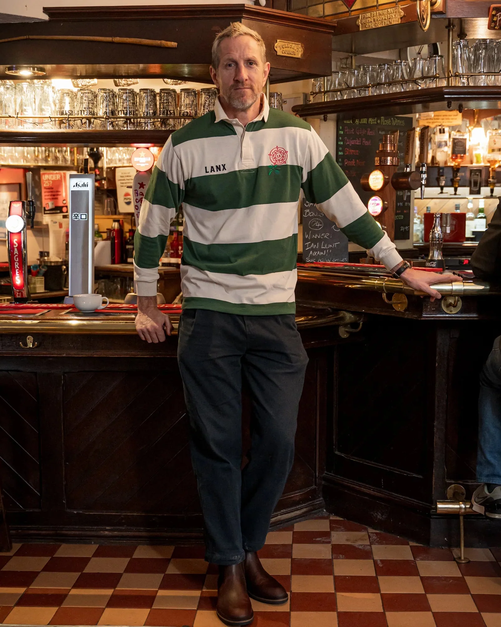 HEYWOOD / ECRU & KHAKI - Image 3